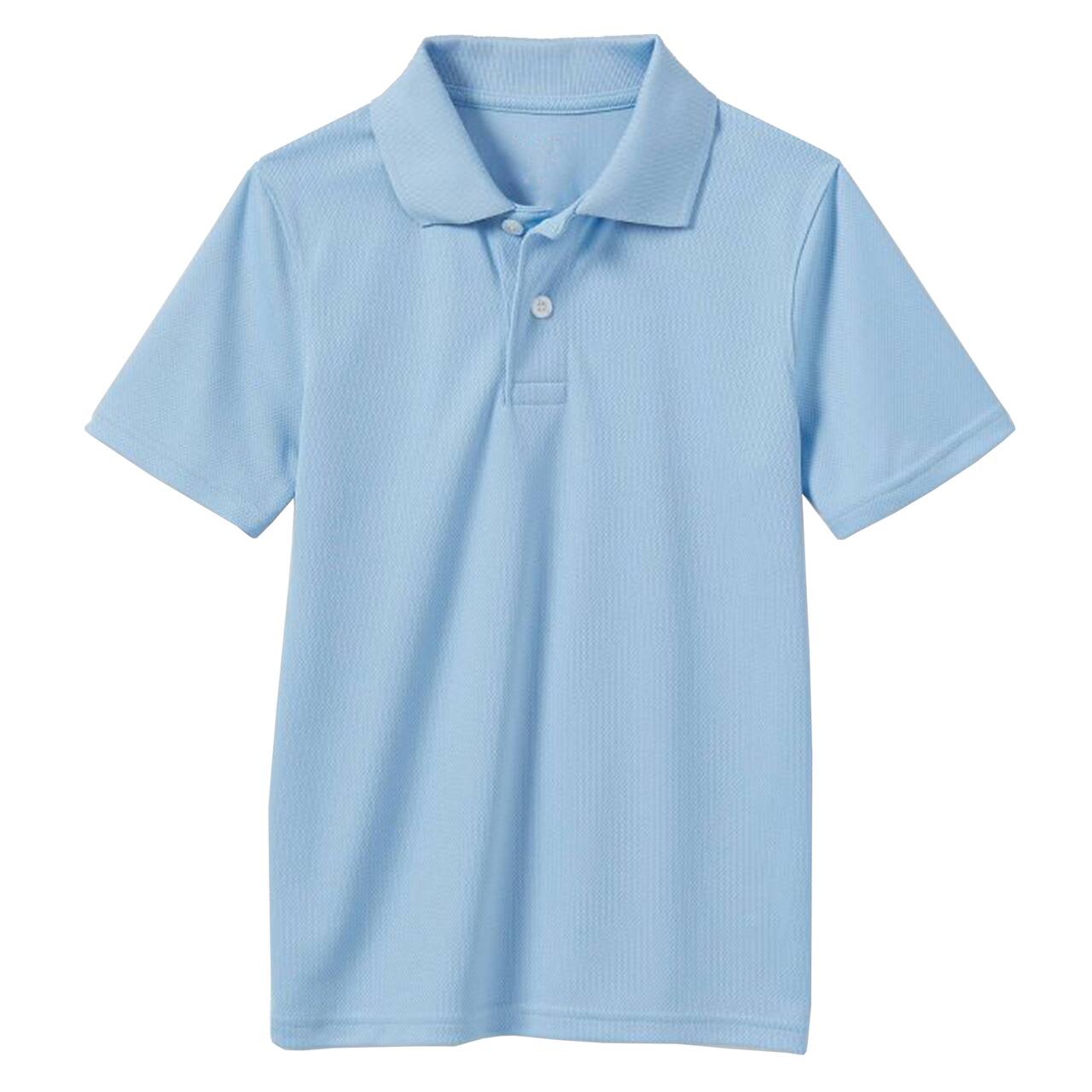Galaxy by Harvic Boys Moisture Wicking Short Sleeve Polo Shirt